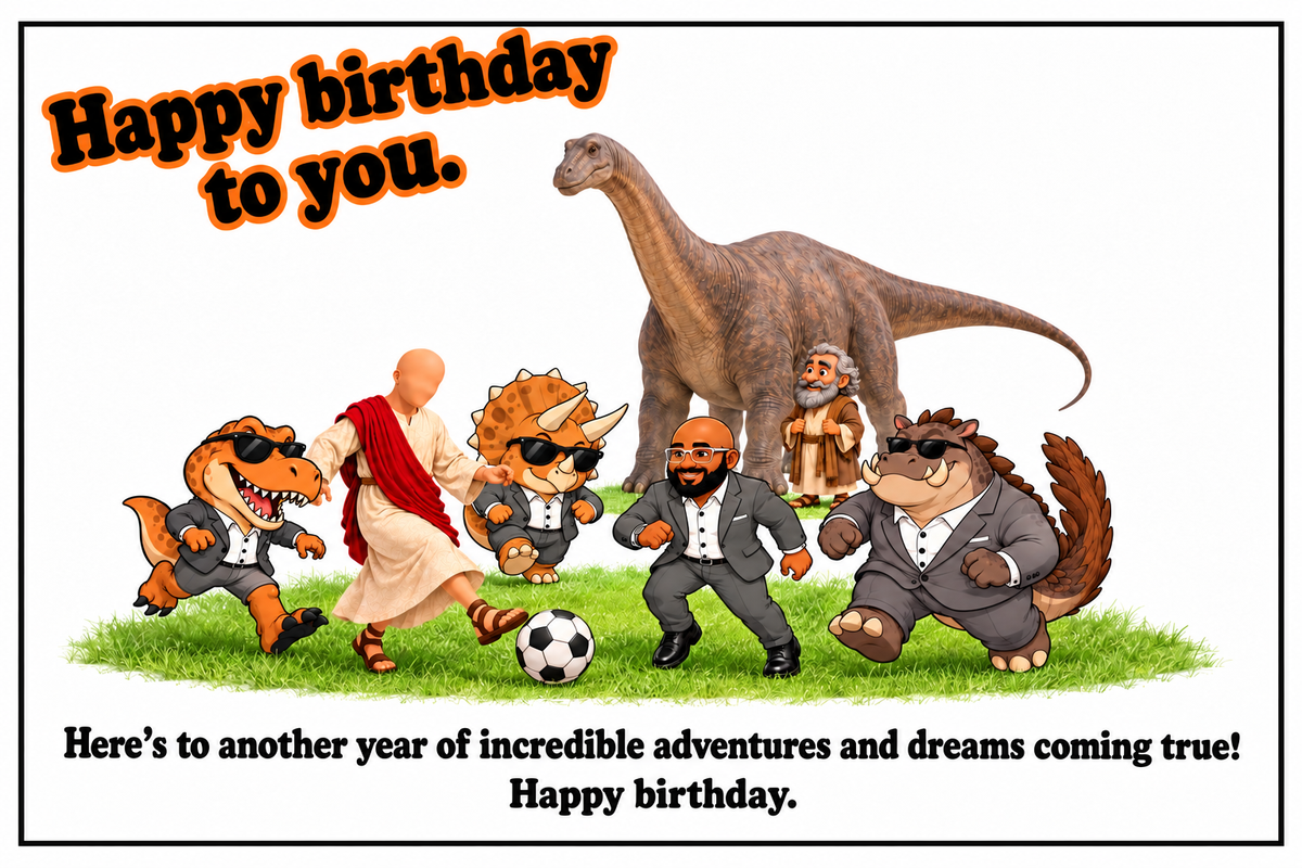Happy Birthday To You Soccer