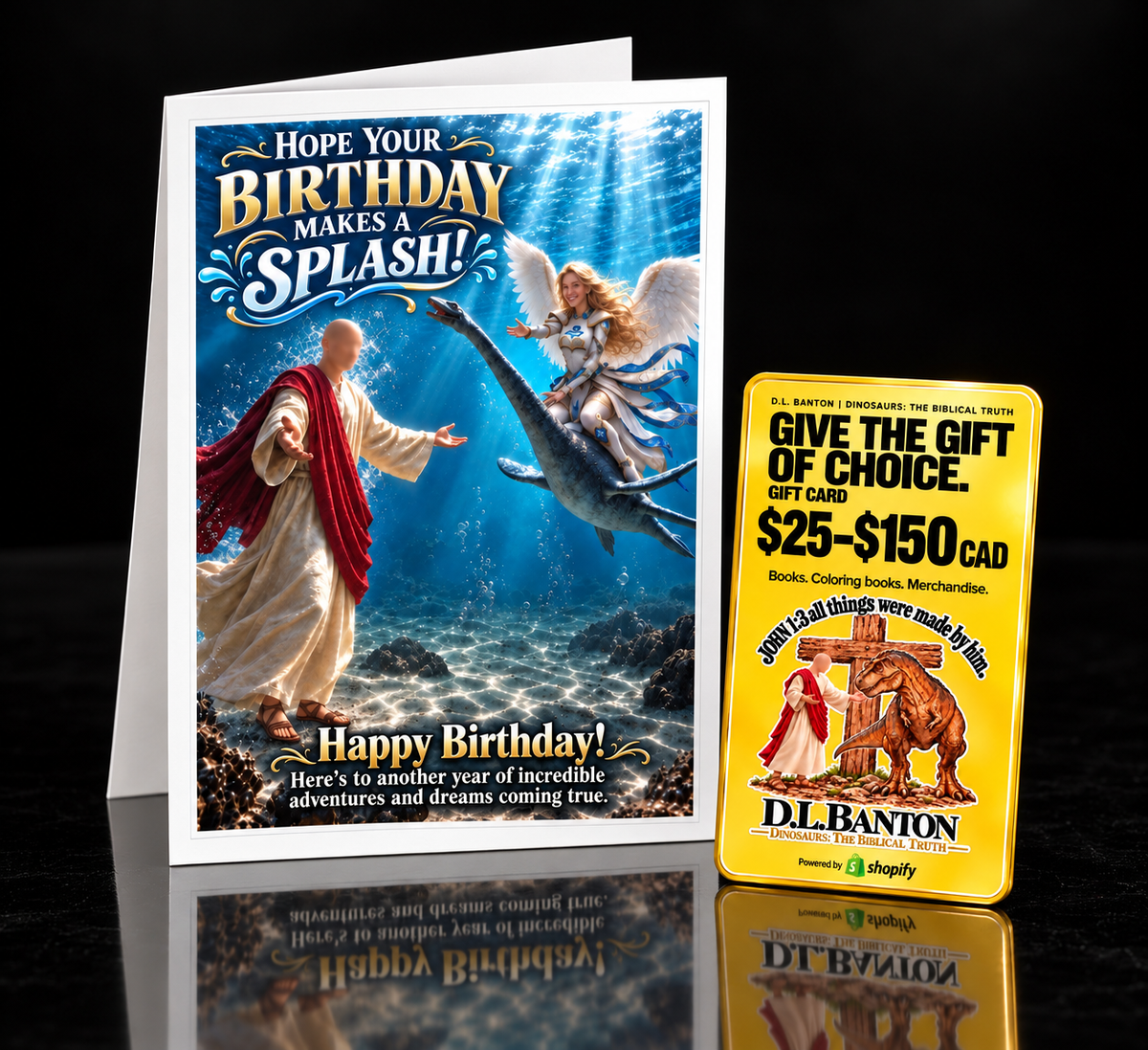 Happy Birthday + Gift Card Bundle