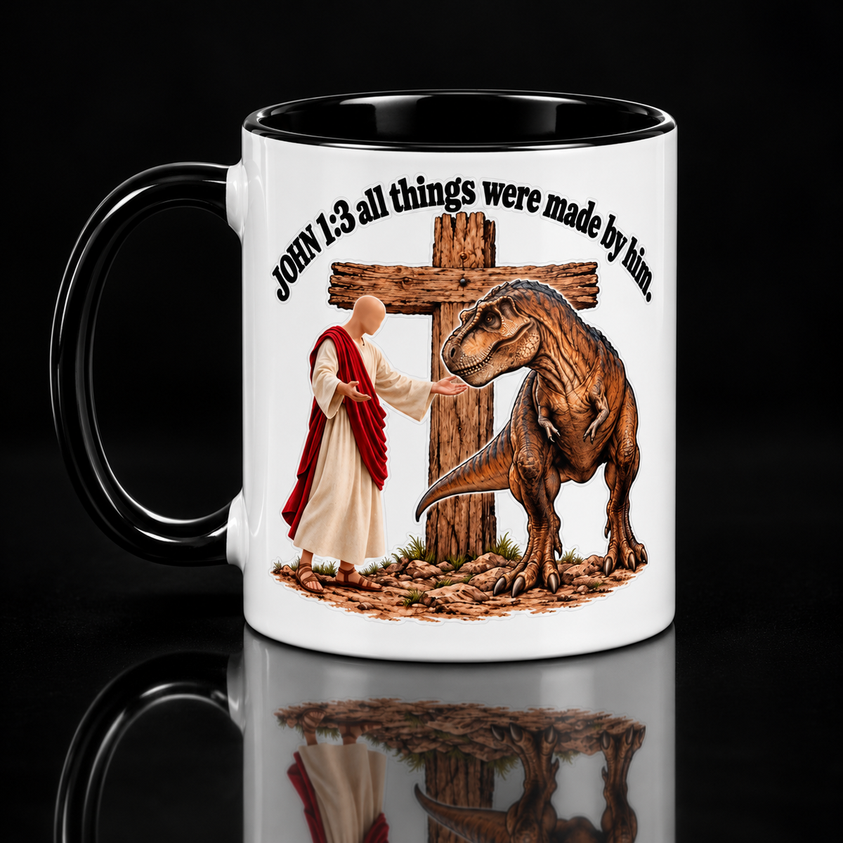 White Glossy Mug + Gift Card - Fundraise Bundle